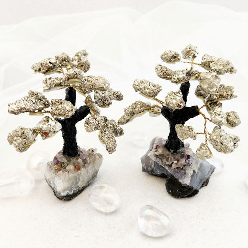 Pyrite Crystal Tree (assorted. approx. 10-12x8.9-9.7cm)