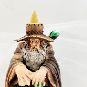 Green Wizard Backflow Incense Burner