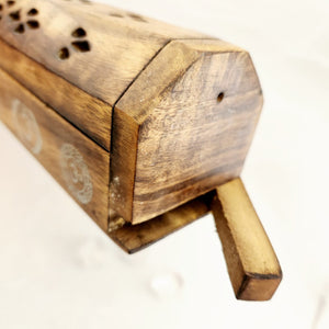 Wooden Chakra Incense Holder