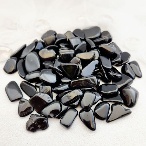 Black Obsidian Tumble (assorted shapes & sizes)
