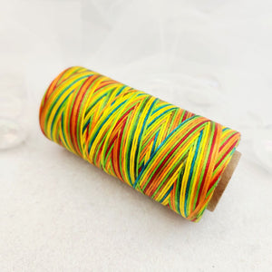 Colourful Waxed Polyester Macrame Cord Roll