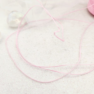 Pink Waxed Polyester Macrame Cord