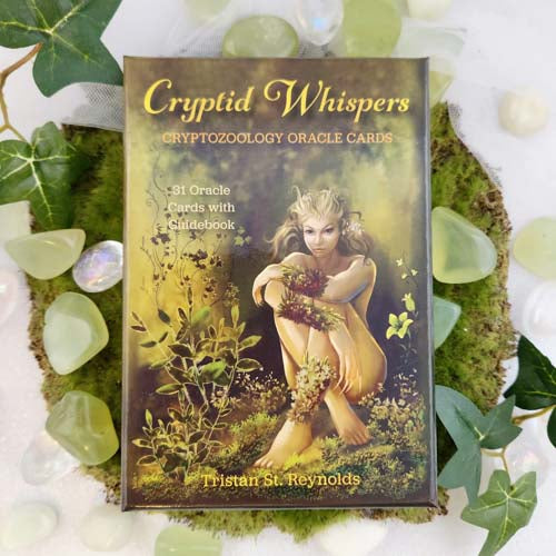 Cryptid Whispers Cryptozoology Oracle Cards (31 cards & guidebook)