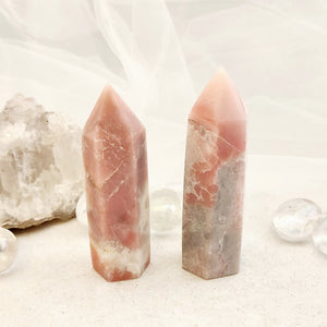 Pink Opal Polished Point