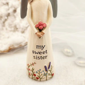 Sweet Sister Angel Figurine