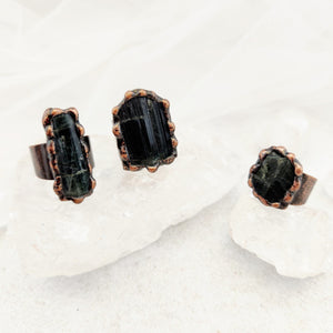 Black Tourmaline Ring