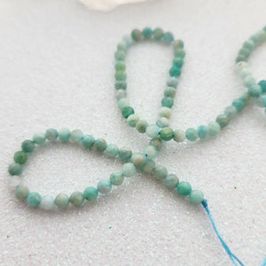 Amazonite Faceted Bead Strand