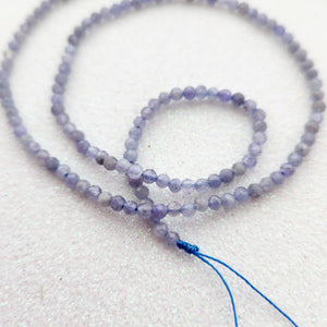 Tanzanite Faceted Bead Strand