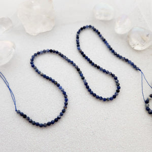 Sodalite Faceted Bead Strand