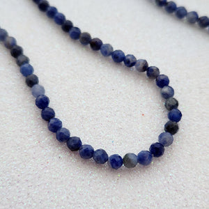 Sodalite Faceted Bead Strand