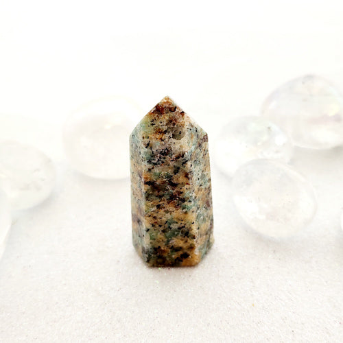Amazonite Point. (assorted. approx. 3.5-4x1.5-2cm)