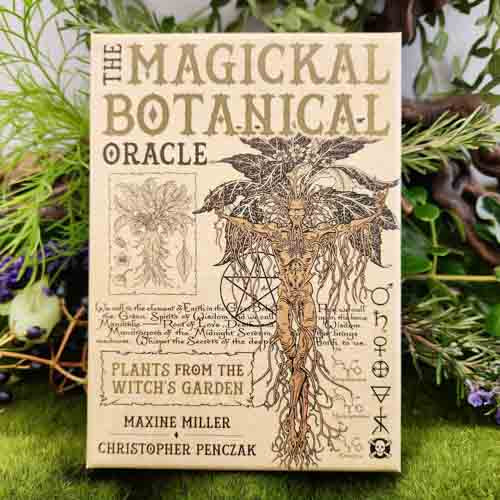 The Magickal Botanical Oracle Cards (plants from the witch's garden. 33 cards and companion book)