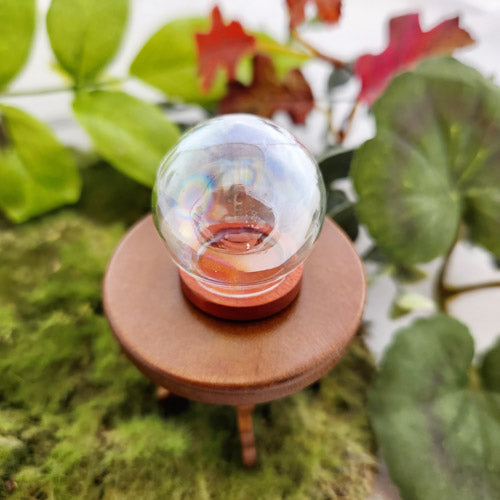 Fairy Garden/Dolls House Tiny Dome Jar with Base (approx. 3x3cm)