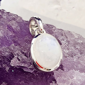 Moonstone Oval Pendant