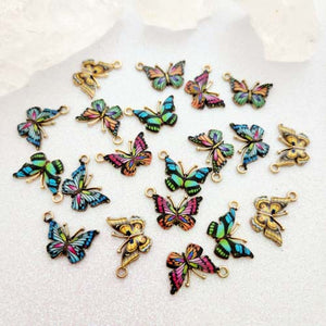Colourful Butterfly Charm