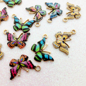 Colourful Butterfly Charm