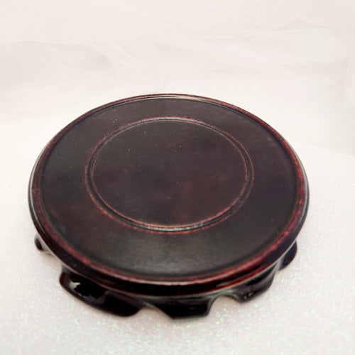 Round Wooden Display Stand (approx. 2x13.5cm