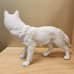 White Wolf Standing