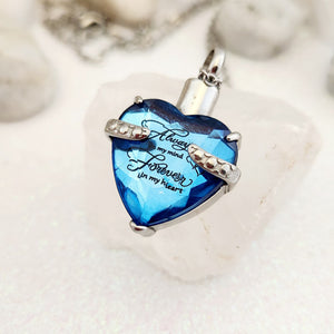 Always on My Mind Forever in My Heart Keepsake Pendant with Chain