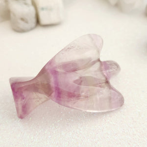 Pale Purple Fluorite Angel