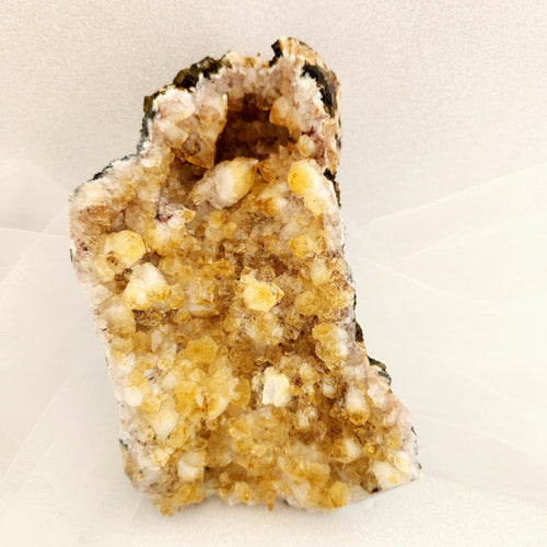 Citrine Cluster (heat treated, approx. 18.7x11.3cm)
