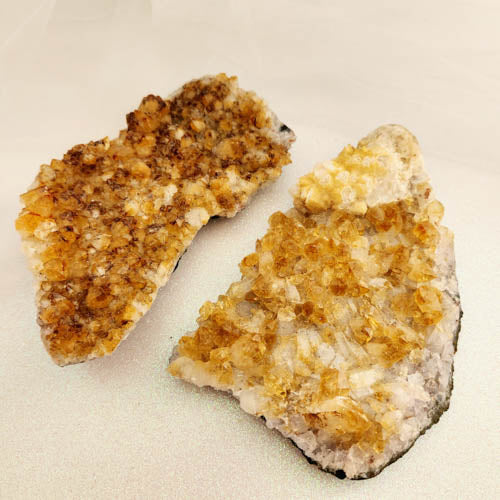 Citrine Cluster (heat treated. assorted. approx. 14.9-15.3x7.8-10.7cm)