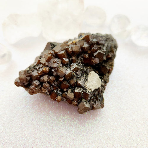 Garnet Cluster (approx.6.8x5.2cm)