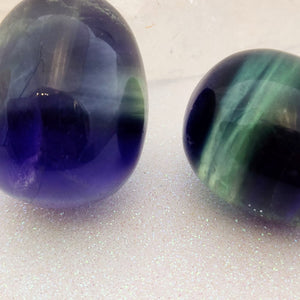 Rainbow Fluorite Egg