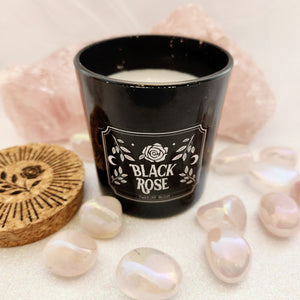 Black Rose Twilight Rose Candle