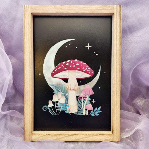 Forest Mushroom Wall Art