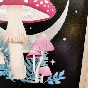 Forest Mushroom Wall Art