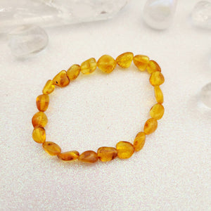 Baltic Amber Nugget Bracelet