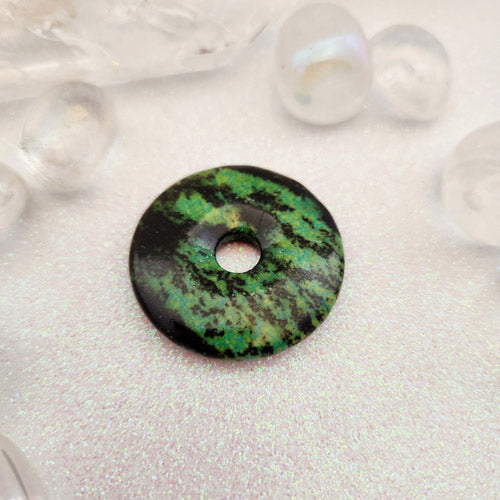 Zoisite Donut Pendant (assorted)