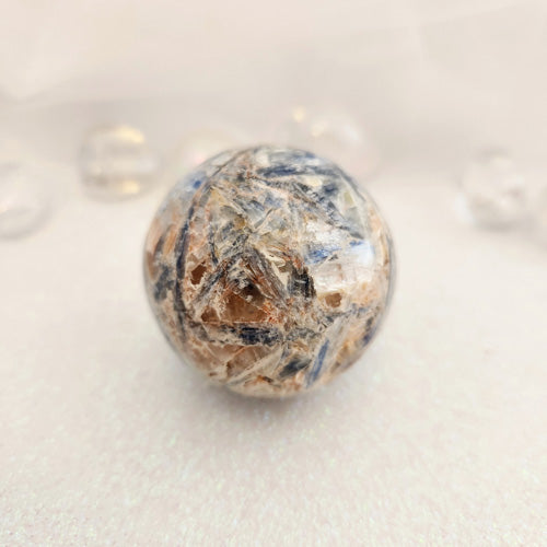 Kyanite Plus Sphere (approx 4.6cm diameter)