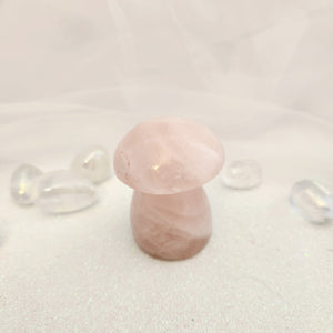 Rose Quartz Mushroom