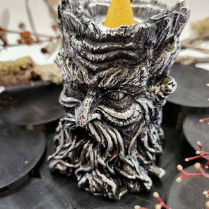 Small Tree Man Back Flow Incense Burner