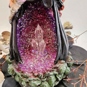 Purple Witch Backflow Incense Burner