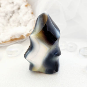 Orca Agate Flame