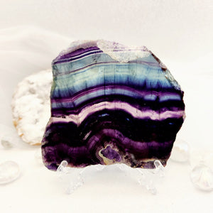 Rainbow Fluorite Slab