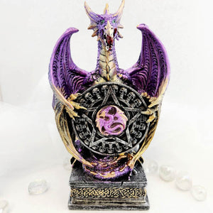 Dragon with Pentacle LED