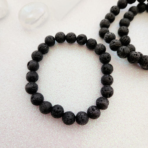 Lava Bead Bracelet (assorted. 9mm bead)