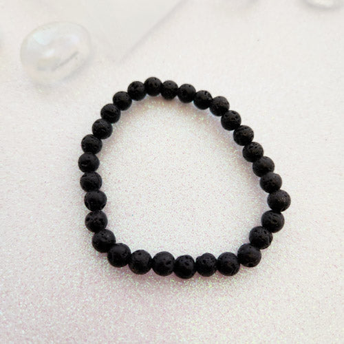 Lava Bead Bracelet (assorted. 7mm bead)