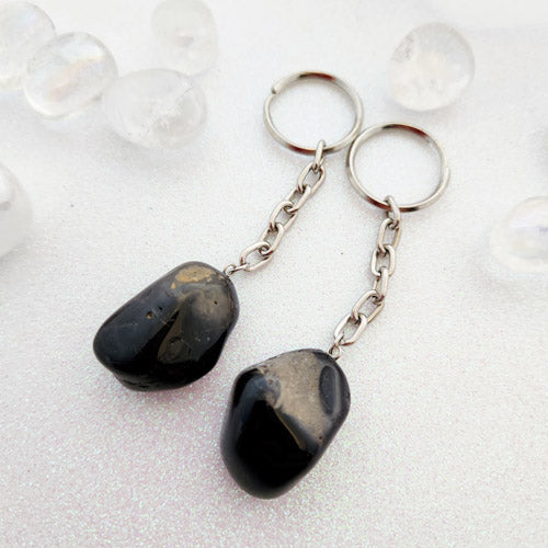 Onyx Tumbled Keyring (assorted)