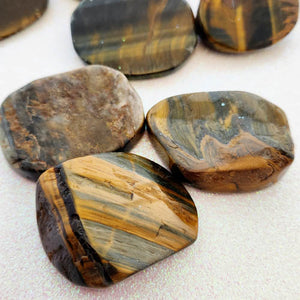 Gold Tiger's Eye Polished Slab