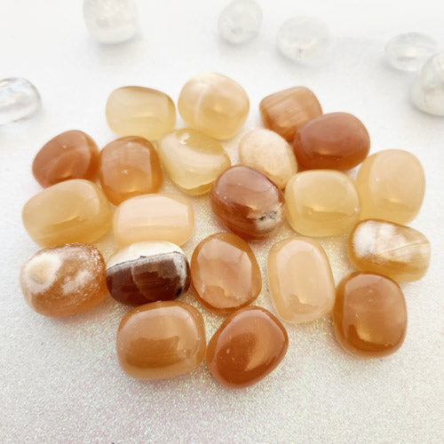 Peach Calcite Tumble (assorted)