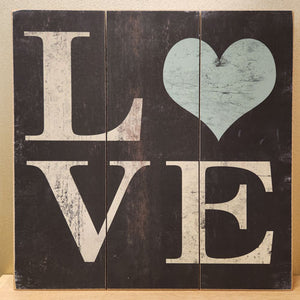 Love Wooden Wall Art