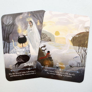 Sesons of The Witch Imbolc Oracle Cards