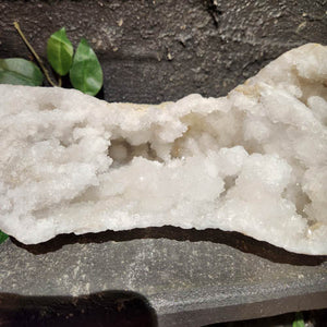 Quartz Geode Split Pair