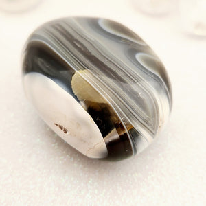 Orca Agate Palm Stone