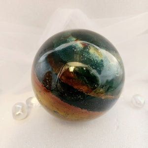 Ocean Jasper Sphere